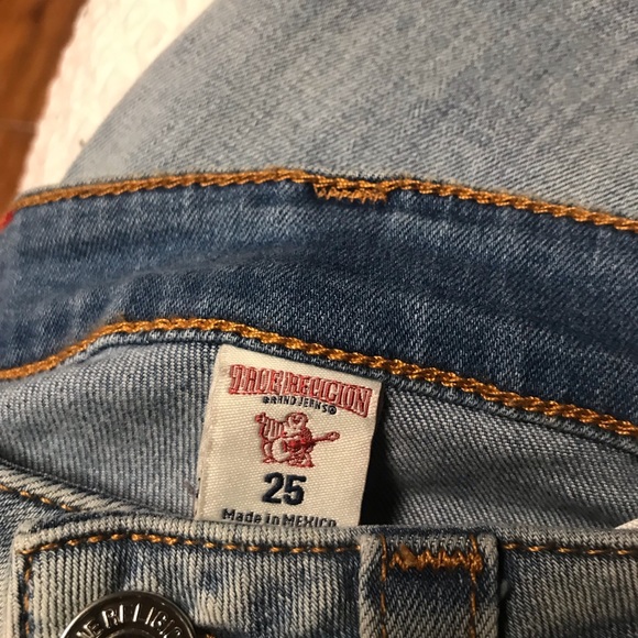 True Religion Jeans Super Skinny Size- 25 - Picture 11 of 13